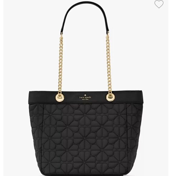 kate spade Handbags - Kate Spade SPADE FLOWER QUILTED FABRIC MEDIUM TOTE